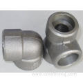 Carbon Steel Forged Pipe Fittings 90 degree threaded Elbow